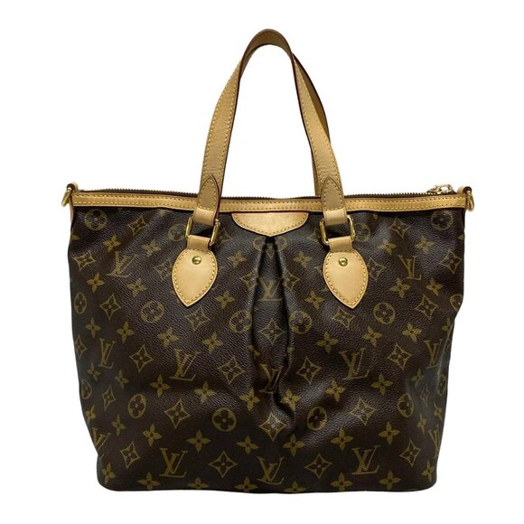 Auth LOUIS VUITTON Palermo PM M40145 Monogram AH4123 Handbag Monogram Canvas - Picture 2 of 16